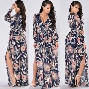 Farrah Floral Maxi Dress